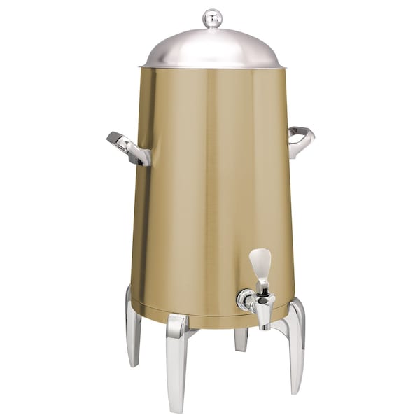 Service Ideas Flame Free Thermo-Urn Vintage Gold Modern Style Vacuum Insulated Urn, 5 Gallon URN50VVGMD - main